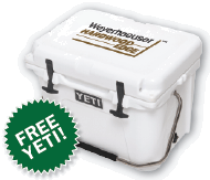 Get a FREE Yeti cooler